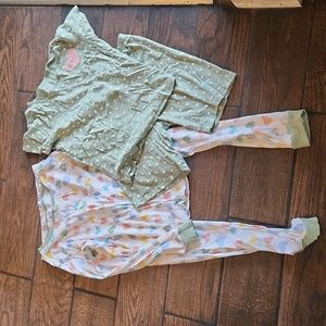 Carters girls 4pc pajama set